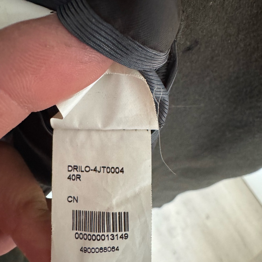 DKNY Men's Double-Breasted winter Pea Coat - Dark Olive - Picture 10 of 10